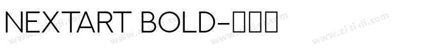 NEXTART Bold字体转换